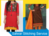 Churidar Salwar Suit Stitching